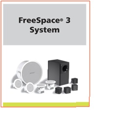 FreeSpace 3Ⅱ 揚聲器系統